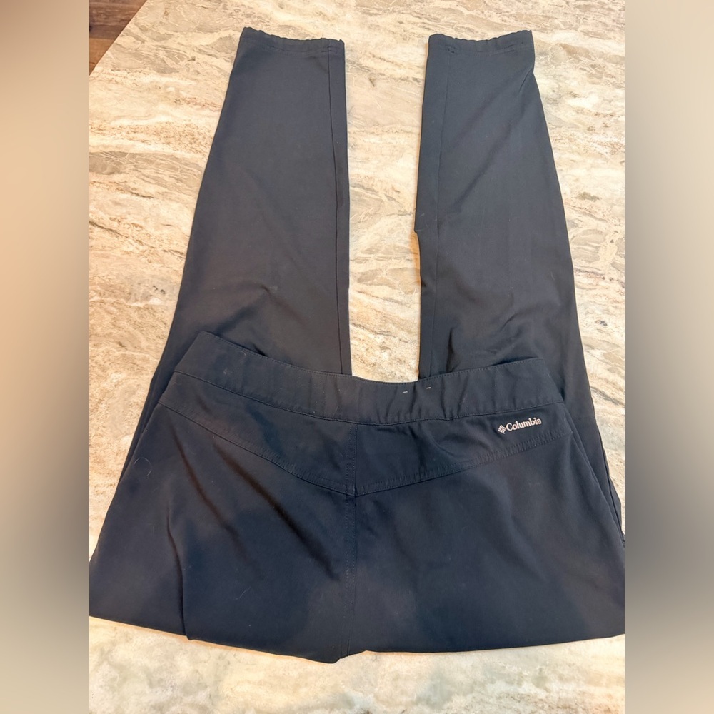 Columbia Black Stretch Outdoor Hiking Pants Women’s Medium 10 - Picture 6 of 10